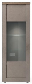 Έπιπλο Τηλεόρασης Ανθρακί Οξειδωμένο 121x43x57