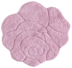 Πατάκι Μπάνιου Rosie 14 Pink Kentia 60X60 100% Βαμβάκι