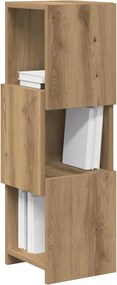 vidaXL Γωνιακό Ντουλάπι 25,5x25x80εκ Επεξεργασμένο ξύλο Artisan Oak