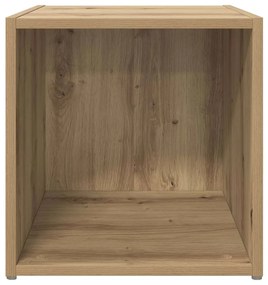 vidaXL Ντουλάπι TV 2 pcs Καφέ 37 x 35 x 37 εκ Επεξεργασμένο ξύλο
