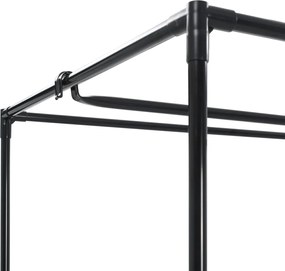 vidaXL Ντουλάπα Γκρι 75x50x160 εκ.