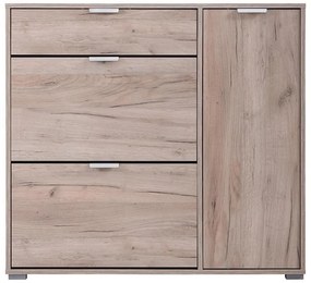 Παπουτσοθήκη Arco 2 Γκρί Δρύς 102x33x94,5 εκ. 102x33x94.5 εκ.