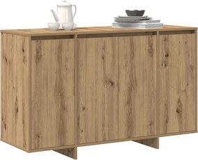 vidaXL Πλαϊνό γραφείο Artisan Oak 120 x 41 x 75 εκ. Επεξεργασμένο ξύλο