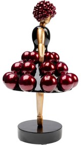 Διακοσμητικό Επιτραπέζιο Primaballerina Κόκκινο/Μαύρο 19,2x19,2x35,3 εκ. - Μαύρο