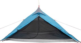 vidaXL Κρεμαστή Σκηνή Tipi 1 Ατόμου Αδιάβροχη Μπλε