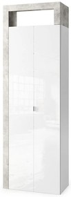 ΣΤΗΛΗ ΜΠΑΝΙΟΥ ΛΕΥΚΟ / ΚΑΦΕ 64x35x188