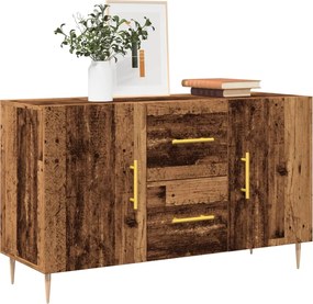 vidaXL Ντουλάπι Παλαιό Ξύλο 100x36x60 εκ. από Επεξεργασμένο Ξύλο