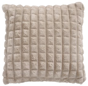 Διακοσμητικό Μαξιλάρι Fleece 40x40εκ. Throws 1357 Taupe Das Home