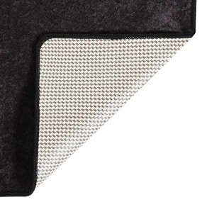 vidaXL Χαλί Πλενόμενο Ανθρακί 80 x 300 εκ.