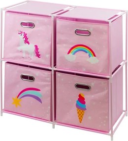ΠΑΙΔΙΚΌ ΈΠΙΠΛΟ DRAWER CABINET 4 STORAGE BOXES C80653200