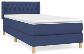 ΚΡΕΒΑΤΙ BOXSPRING ΜΕ ΣΤΡΩΜΑ ΜΠΛΕ 90X200 ΕΚ.ΥΦΑΣΜΑΤΙΝΟ 3130487