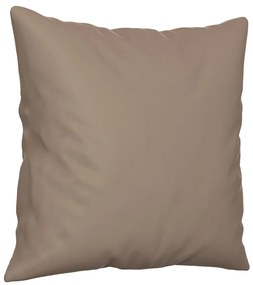 Μαξιλάρια Διακοσμητικά 2 τεμ. Taupe 40x40 εκ. Ύφασμα Μικροϊνών - Μπεζ-Γκρι