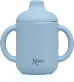 Ποτήρι Εκπαιδευτικό Σιλικόνης 120ml Kiokids Σιέλ 3544
