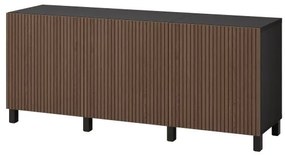 BESTÅ σύνθεση αποθήκευσης με πόρτες, 180x42x74 cm 994.217.37