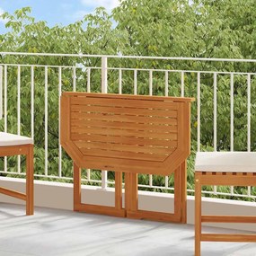 vidaXL Τραπέζι Bistro 90 x 50 x 75 εκ. από Μασίφ Ξύλο Ακακίας