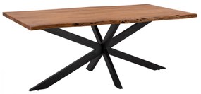 ΤΡΑΠΕΖΙ ΤΡΑΠΕΖΑΡΙΑΣ MONTANA SUPERIOR ΜΑΣΙΦ ΑΚΑΚΙΑΣ HM8716.11 200x85-110x77Υεκ.