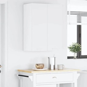 vidaXL Κρεμαστό ντουλάπι Λευκό 60 x 31 x 80 εκ. Επεξεργασμένο Ξύλο