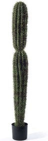 Τεχνητός Κάκτος Thimble 4011-6 19x17x165cm Green Supergreens Plastic
