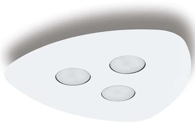 Φωτιστικό Οροφής - Πλαφονιέρα Organic 8304 3xGX53 12W 39,5cm White Nowodvorski Metal