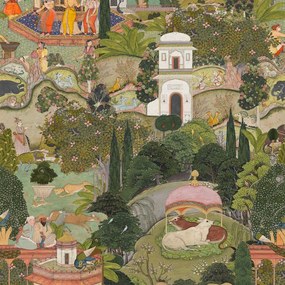 Ταπετσαρία Gardens Of Jaipur WP20645 Multi-Green MindTheGap