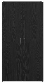 vidaXL Γραφείο Ντουλάπι Μαύρη δρυς 60 x 32 x 115 cm Επεξεργασμένο ξύλο