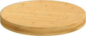 vidaXL Επιφάνεια Τραπεζιού Ø50x4 από Μπαμπού