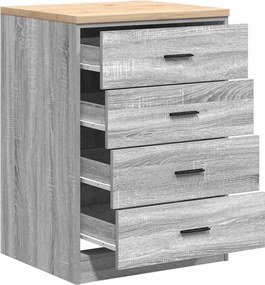 vidaXL ντουλάπι αποθήκευσης γκαράζ 60x51x85 εκ μασίφ ξύλο πεύκο