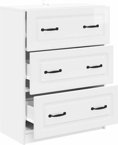 vidaXL Ντουλάπι με Συρτάρια 66 x 34,5 x 87 εκ. Επεξεργασμένο Ξύλο
