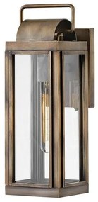 Φανάρι Απλίκα Φωτιστικό Τοίχου 1xE27 IP44 14cm Sag Harbor Elstead Lighting-HK-SAG-HARBOR-S-BU-Μπρονζέ HK-SAG-HARBOR-S-BU