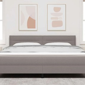 vidaXL Κεφαλάρι Taupe ύφασμα