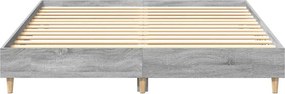 vidaXL Πλαίσιο κρεβατιού χωρίς στρώμα 140x200 εκ. Επεξεργασμένο Ξύλο
