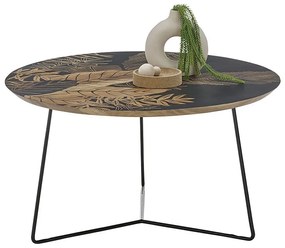 Bali Καρεκλα Relax Μαύρη + Υποπόδιο 83x86x102 cm
