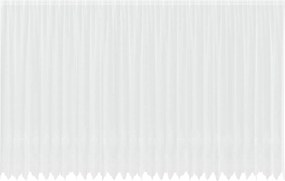 vidaXL Κουρτίνα Δαντέλας με κουρτίνες Λευκό 300 x 750 cm Πολυεστέρας