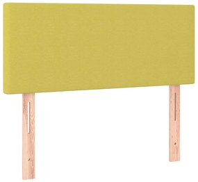 vidaXL Κεφαλάρι Κρεβατιού Πράσινο 80 x 5 x 78/88 εκ. Υφασμάτινο