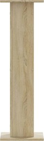 vidaXL Βάσεις Φυτών 2 Τεμ. Sonoma Δρυς 30x30x95 εκ. Επεξεργασμένο Ξύλο