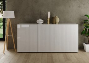 Έπιπλο Τηλεόρασης Ανθρακί Οξειδωμένο 121x43x57