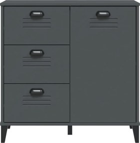 vidaXL Μπουφές VIKEN Ανθρακί Γκρι 80x40x80 εκ. από Επεξεργασμένο Ξύλο