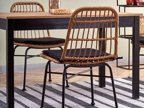 Σετ τραπεζαρίας Houston 1480, 75x74x124cm, Αριθμός θέσεων: 4, Γωνιακό | Epipla1.gr
