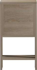 ΚΟΜΟΔΙΝΟ ARGUS HM18378.13 ΜΕΛΑΜΙΝΗ SONAMA/ΓΚΡΙ 30x30x55Υεκ.