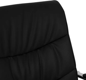 ΠΟΛΥΘΡΟΝΑ JACOB HM1045.11 ΜΑΥΡΟ PU ΜΕ ΒΑΣΗ ΧΡΩΜΙΟΥ 57x66,5x102 cm