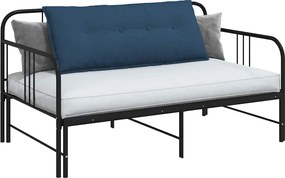 vidaXL Μαξιλάρι Πλάτης Μπλε 120 x 19 x 50 εκ ύφασμα