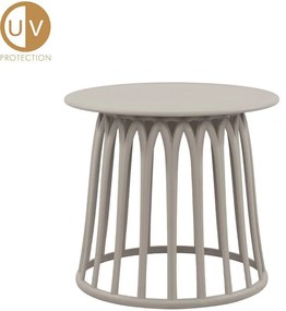 Τραπέζι Coffee Basket 27-0262 49.5x49.5x44 Light Grey