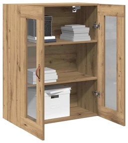 vidaXL Ντουλάπα τοίχου Επιτοίχιο artisan δρυς 69.5 x 34 x 90 εκ.