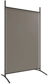 Διαχωριστικό Δωματίου με 6 Πάνελ Ανθρακί 520x180 εκ. από Ύφασμα - Ανθρακί