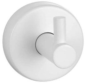 Άγκιστρο Μπάνιου Uno 1209 66 White Karag Stainless Steel