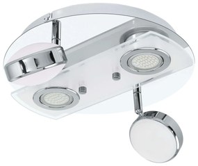 Φωτιστικό Σποτ Led 32828 Salto Eglo Metal, Glass