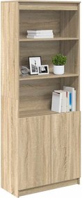 vidaXL Ντουλάπι Sonoma Δρυς 70x35x180 εκ. από Επεξεργασμένο Ξύλο