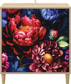 vidaXL Πλαϊνό γραφείο KIEL Sonoma 69 x 33 x 75 εκ. Επεξεργασμένο Ξύλο