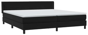 ΚΡΕΒΑΤΙ BOXSPRING ΜΕ ΣΤΡΩΜΑ ΜΑΥΡΟ 200X210 ΕΚ. ΒΕΛΟΥΔΙΝΟ 3318131