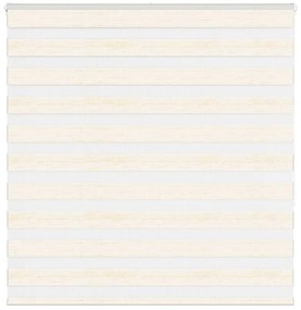 vidaXL Ζέβρα τυφλή μπεζ μάρμαρο Πλάτος υφάσματος 135,9 εκ. Πολυεστέρας